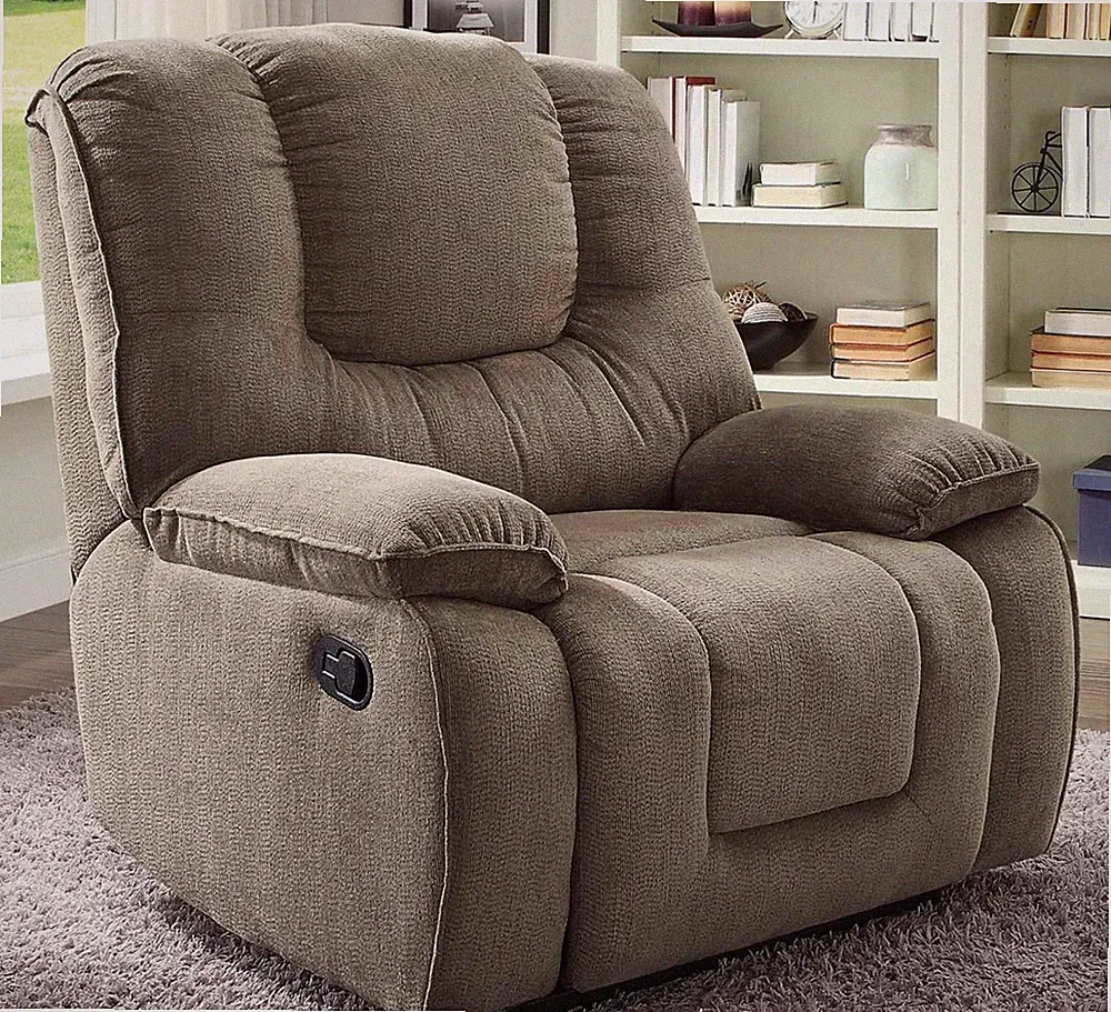 Better Homes and Gardens Big Recliner Chair, Gray